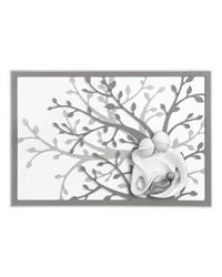 Quadro al bero della vita con famiglia 105x72, grigio ME1953-2G