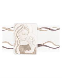 Quadro donna con bambino orizzontale 105x56, rovere ME1621-2RO