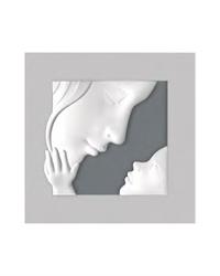 Quadro maternità 60x60, grigio ME2517-3G
