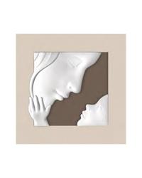 Quadro maternità 60x60, nocciola ME2517-3N