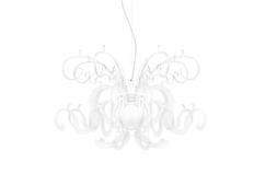 Lampadario piccolo GORGON bianco, catalogo IPlex, codice I00413019B01