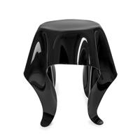 Tavolino portaoggetti DRAPPEGGI 76x66 nero, IPlex I00206024P29