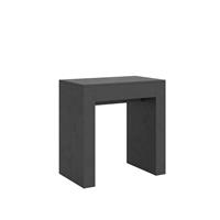 Consolle allungabile Allin 78-299 Antracite Spatolato