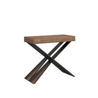 Consolle allungabile Diago 90-290 Abete telaio Antracite