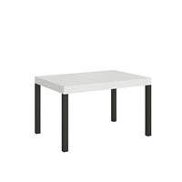 Tavolo da pranzo Everyday 90x130 allungabile fino a 234cm, Bianco