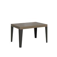 Tavolo da pranzo Flame 80x160 allungabile fino a 244cm, Tortora