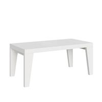 Tavolo da pranzo Naxy 90x180 allungabile fino a 284cm, Bianco