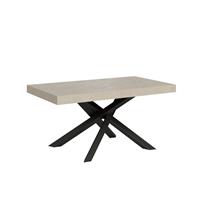 Tavolo da pranzo Volantis 90x160 allungabile fino a 264cm cashmere