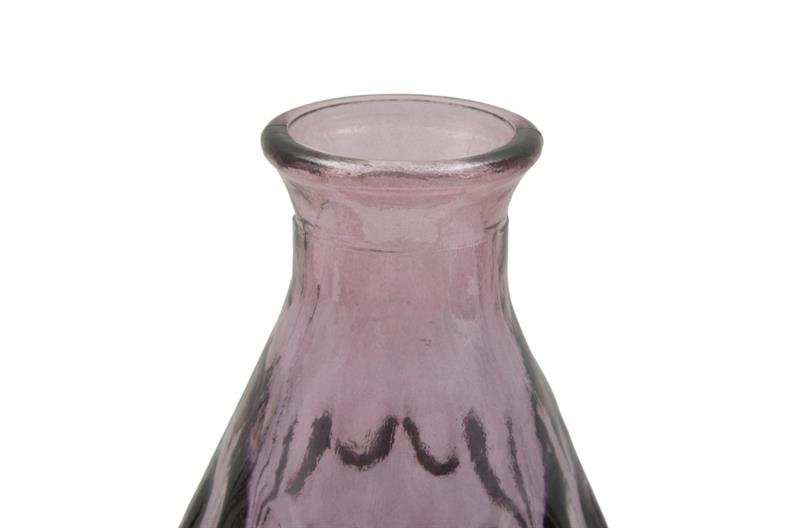 Vaso h 45 cm in vetro riciclato rosa - Gintar