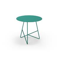 Tavolino per esterni ERMIONE 50 acciaio ECT15M5020 colore Salvia