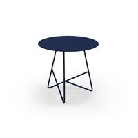 Tavolino per esterni ERMIONE 50 acciaio ECT15M5025 colore Blu Navy