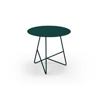 Tavolino per esterni ERMIONE 50 acciaio ECT15M5033 colore Zircone