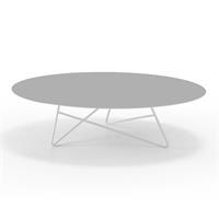 Tavolino per esterni ERMIONE 90 acciaio ECT15M9003 colore Pioggia