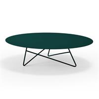 Tavolino per esterni ERMIONE 90 acciaio ECT15M9033 colore Zircone