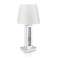 Lampada da tavolo con cristalli e strass, Ottaviani, cod 21573