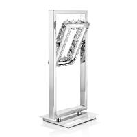 Lampada da tavolo CRYSTAL SQUARE con cristalli, Ottaviani, cod 21570