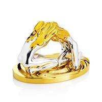Scultura ABBRACCIO POP ORO, Ottaviani, cod 23399PO