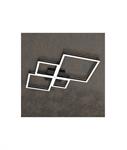 APPLIQUE/PLAFONIERA FOUR SQUARES 1162/70-NE NERO