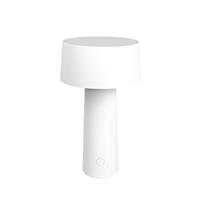 Lampada da tavolo Mush ricaricabile H26 cm, Vesta Home, bianco 0194530