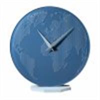 Orologio da tavolo grande NEW WORLD, collezione Vesta Home, colore ardesia, codice 04345-48