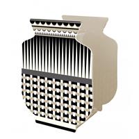 Vaso Fenice grande, fantasia Basic, Vesta Home cod 04322D32