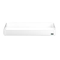 Vassoio rettangolare Like Water piccolo 32x22, Vesta Home, bianco satinato 01004-30S